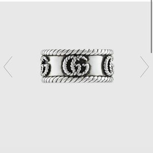 Silver Gucci Ring
